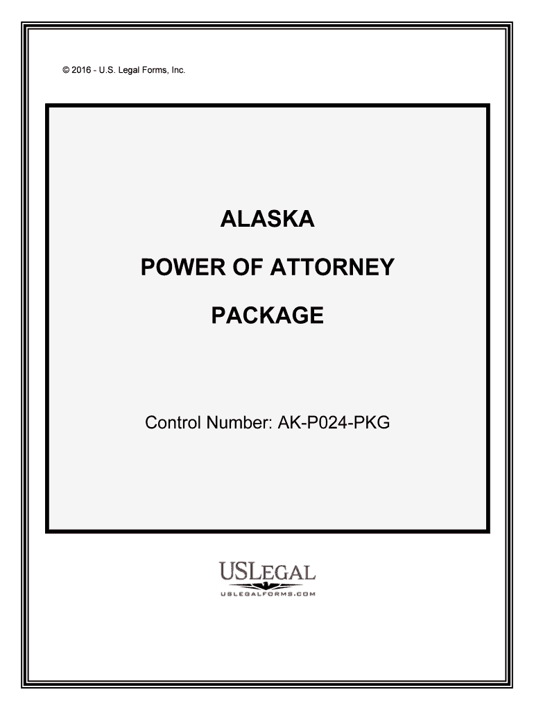 Power of Attorney Form Alaska Law Help