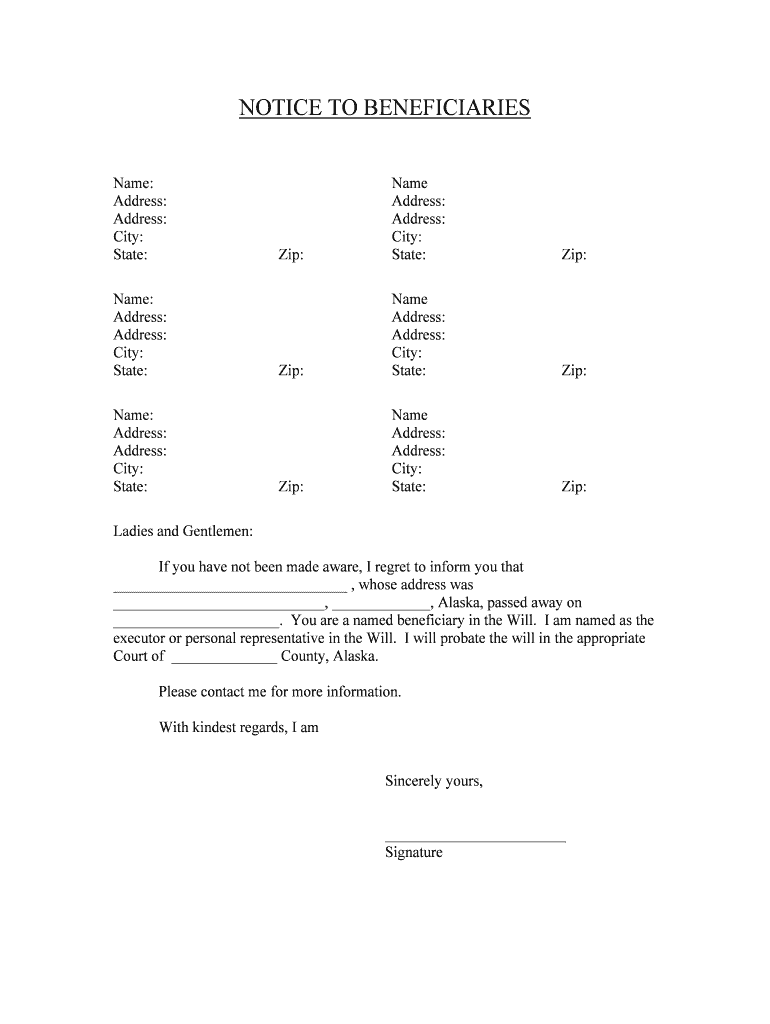 DD Form 2894, Designation of Beneficiary Information