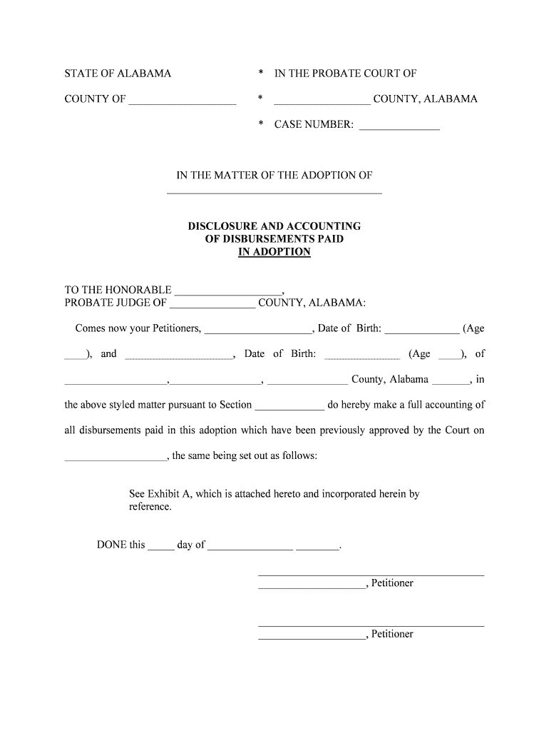 Open Courts Compendium Alabama Reporters Committee  Form