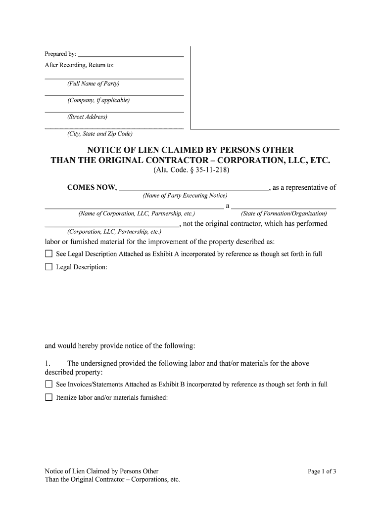 Title 42 Possessory Lien Procedures on Vehicles OK Gov  Form