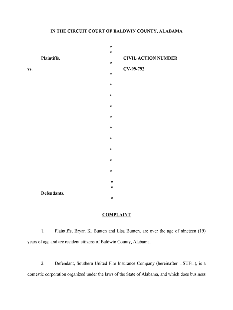 A Guide to Alabama Small Claims Courts  Form