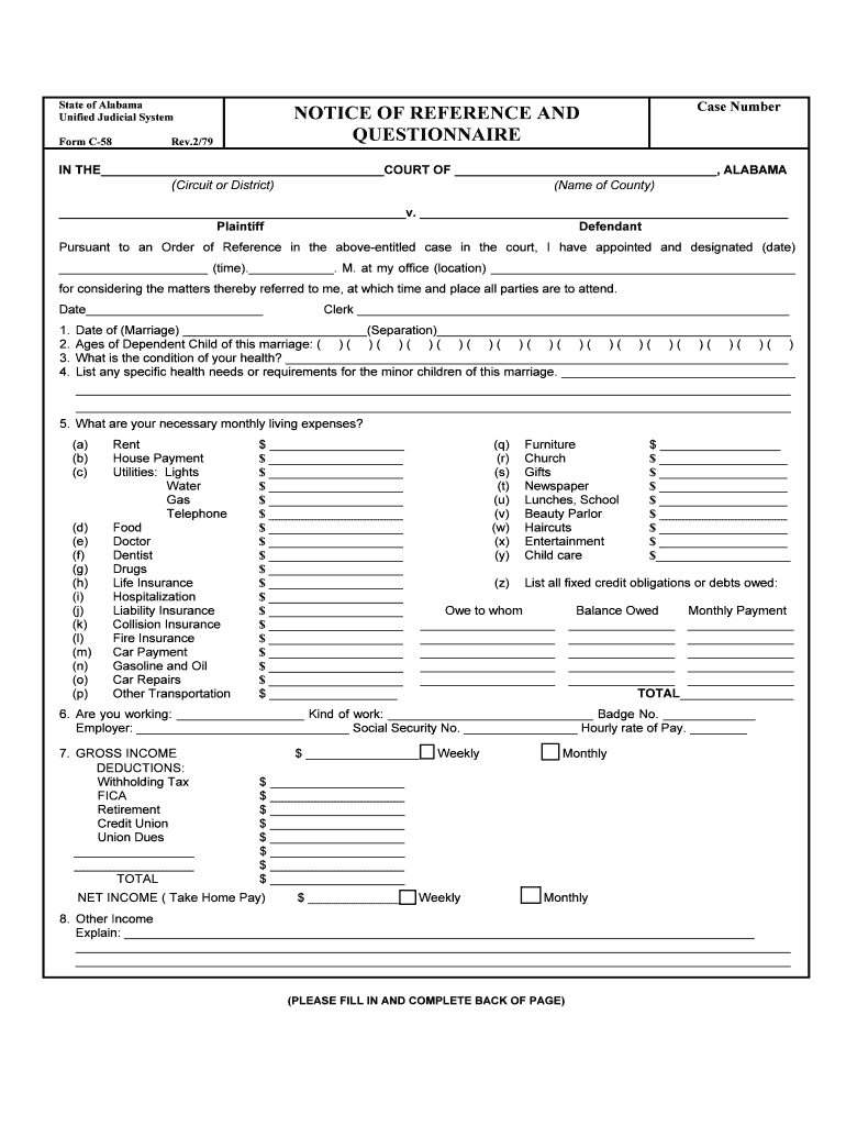 Form C 58