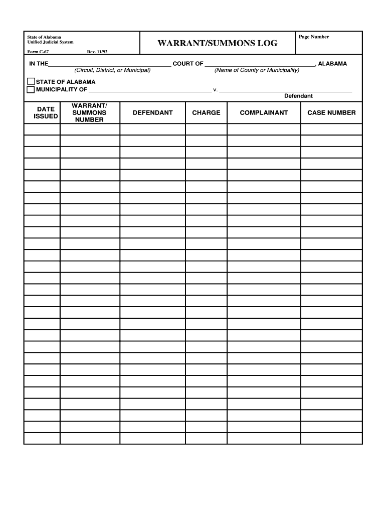 Form C 67