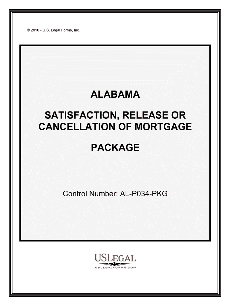 Control Number AL P034 PKG  Form