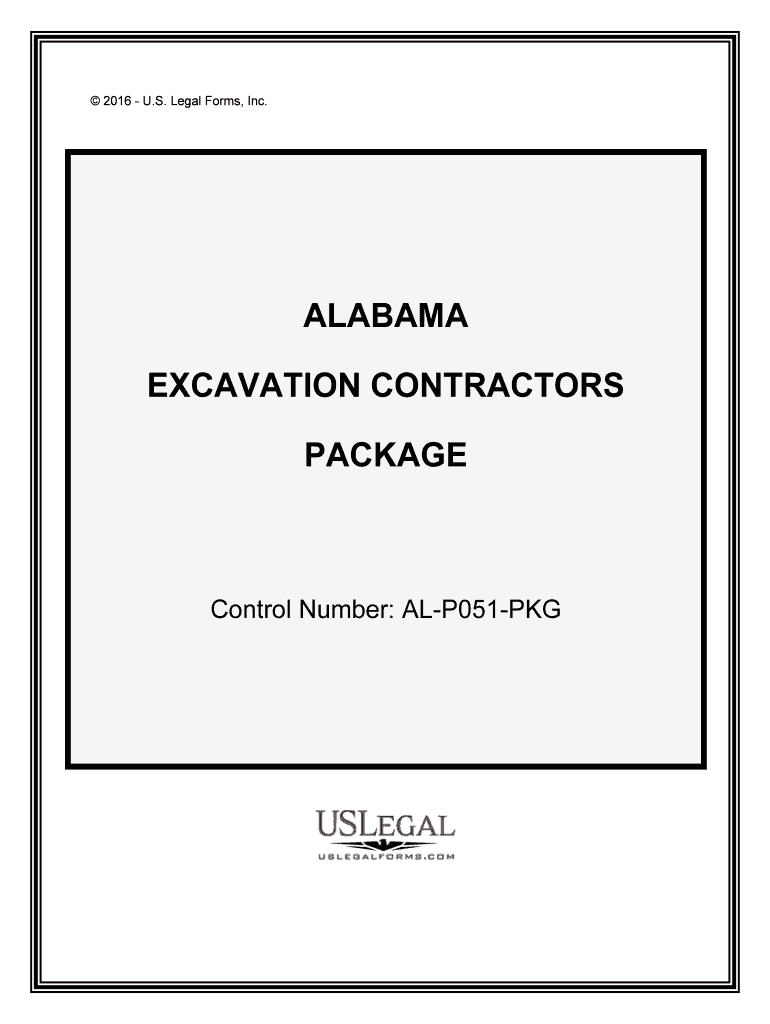 Control Number AL P051 PKG  Form