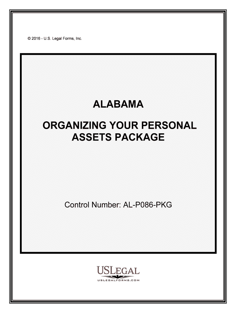 Control Number AL P086 PKG  Form