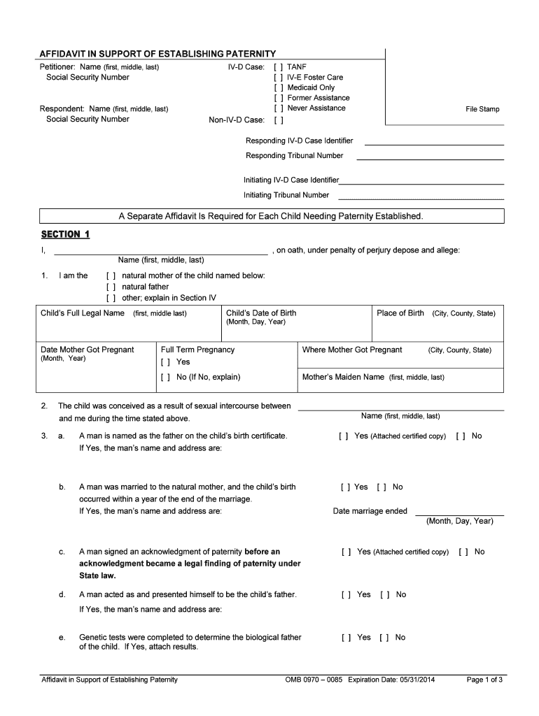 Respondent Name First, Middle, Last  Form