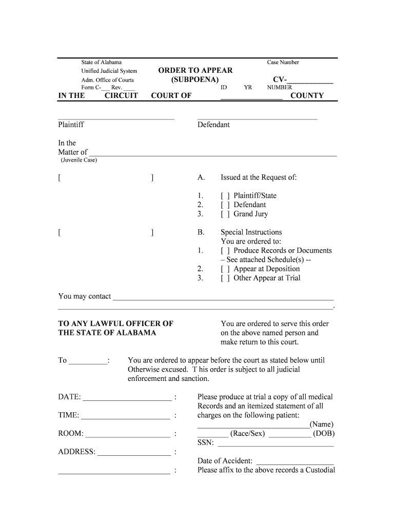 Office of Courts  Form