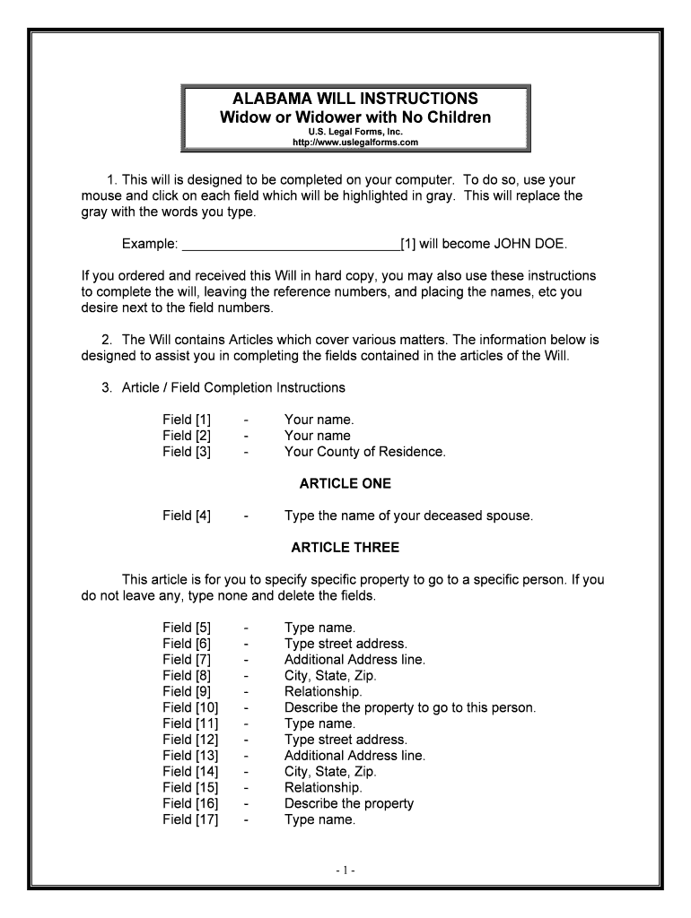 Type Name of Persons to Receive All Other Property  Form