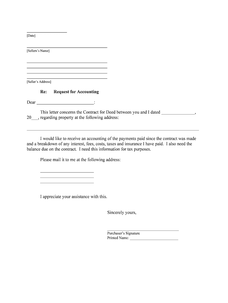 20, Regarding Property at the Following Address Form
