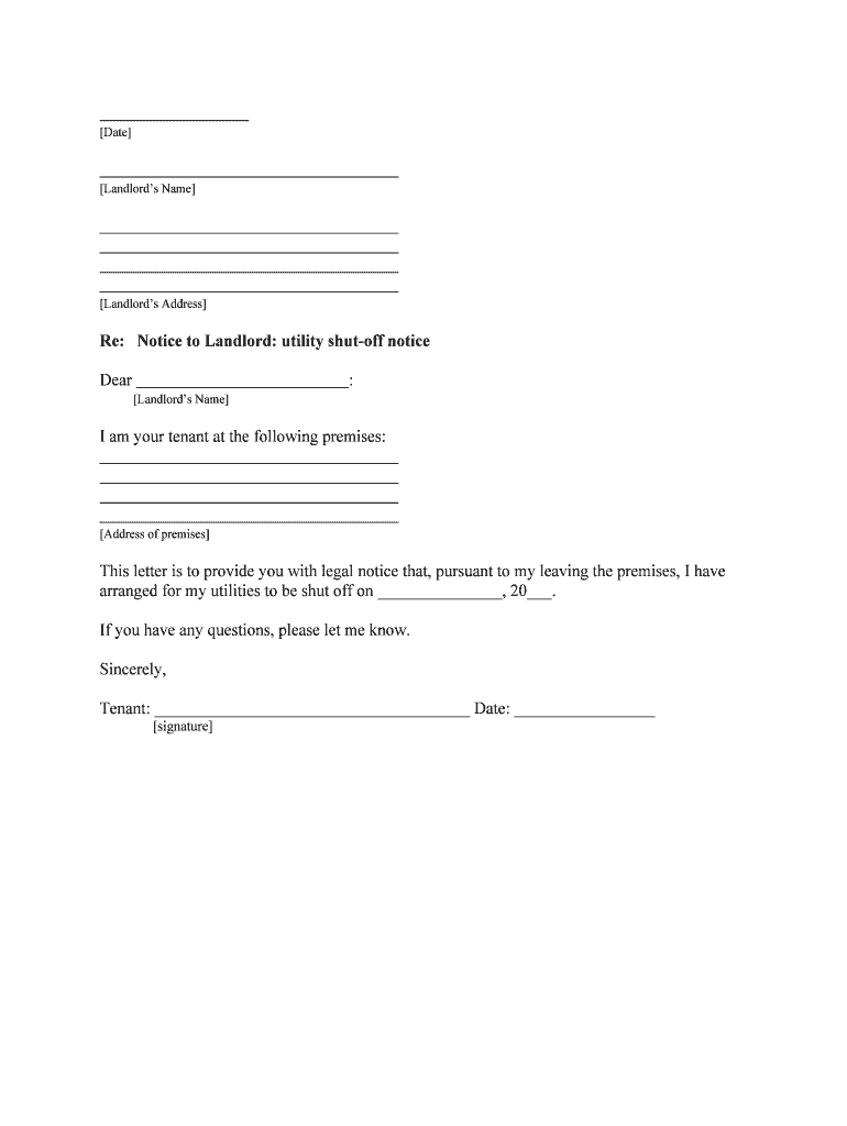 Template Letters Tenant Resource and Advisory Centre  Form