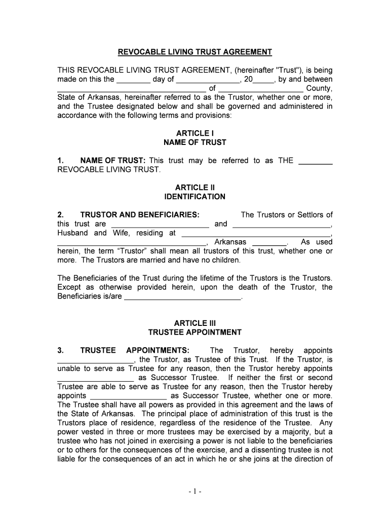 assignment of llc interest to revocable trust form