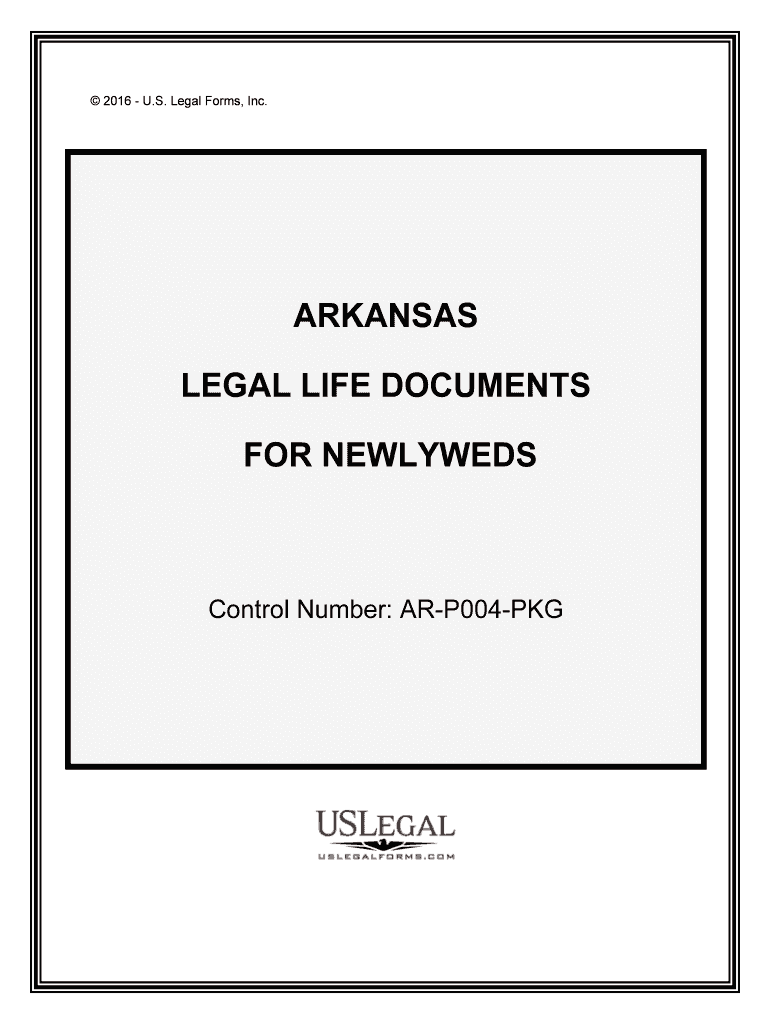 Control Number AR P004 PKG  Form