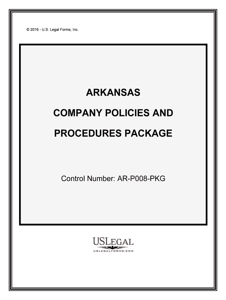 Control Number AR P008 PKG  Form