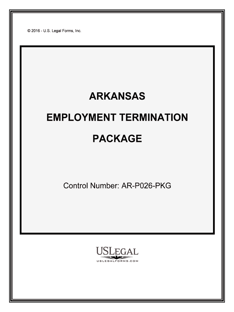 Control Number AR P026 PKG  Form