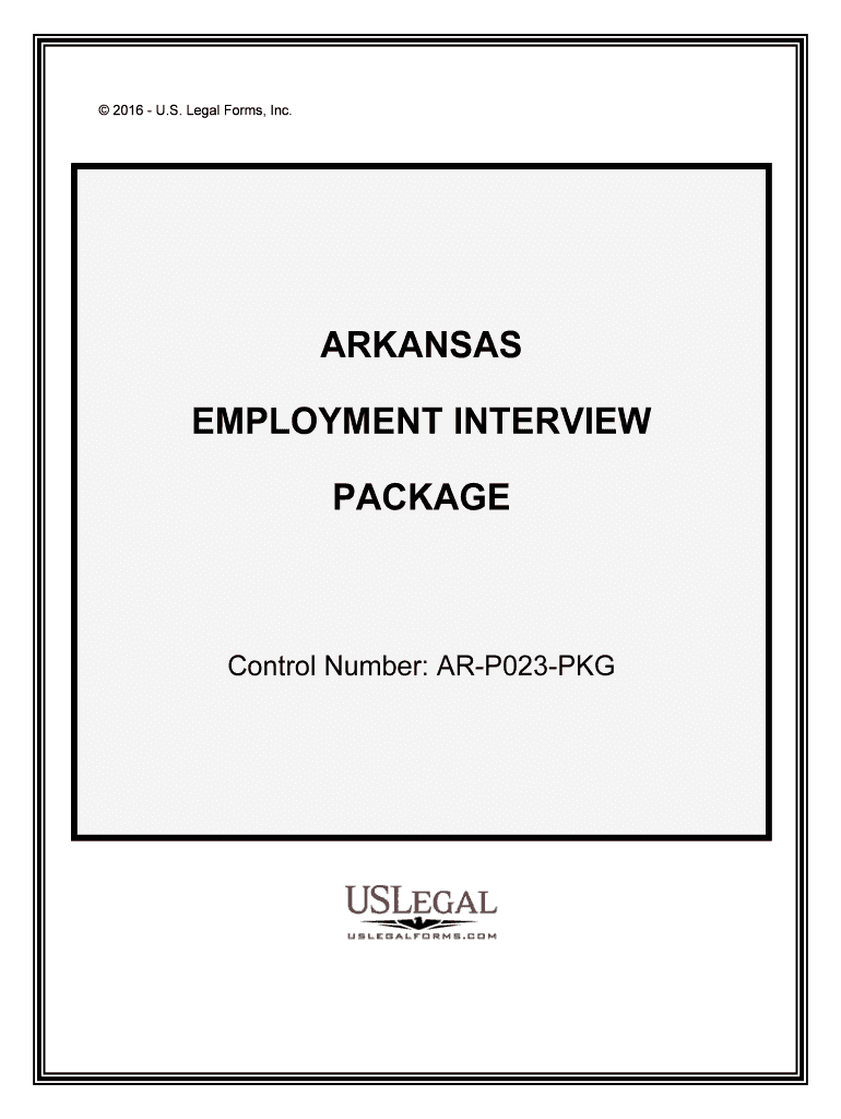 Package is an Important Tool for Interviewing Potential Employees  Form