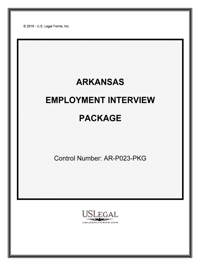 Package is an Important Tool for Interviewing Potential Employees Form