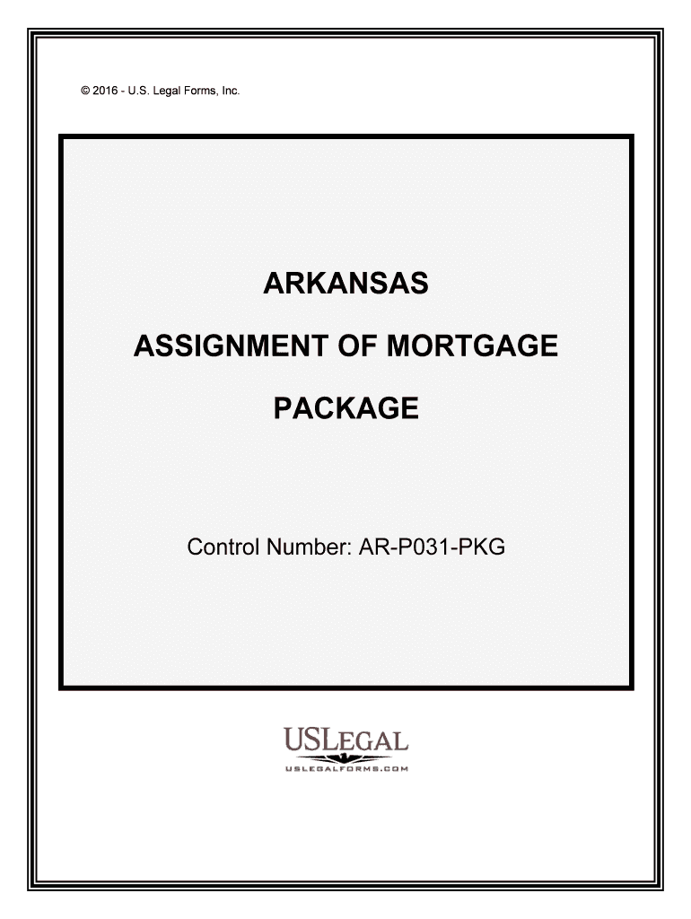 Control Number AR P031 PKG  Form