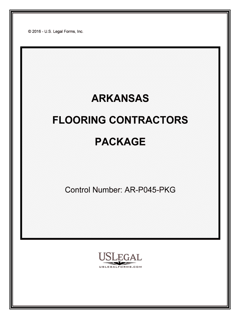 Control Number AR P045 PKG  Form