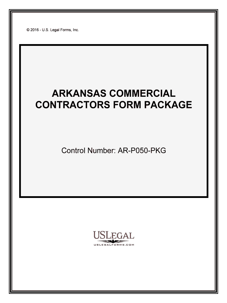 Arkansas Construction Contracts and AgreementsUS Legal  Form
