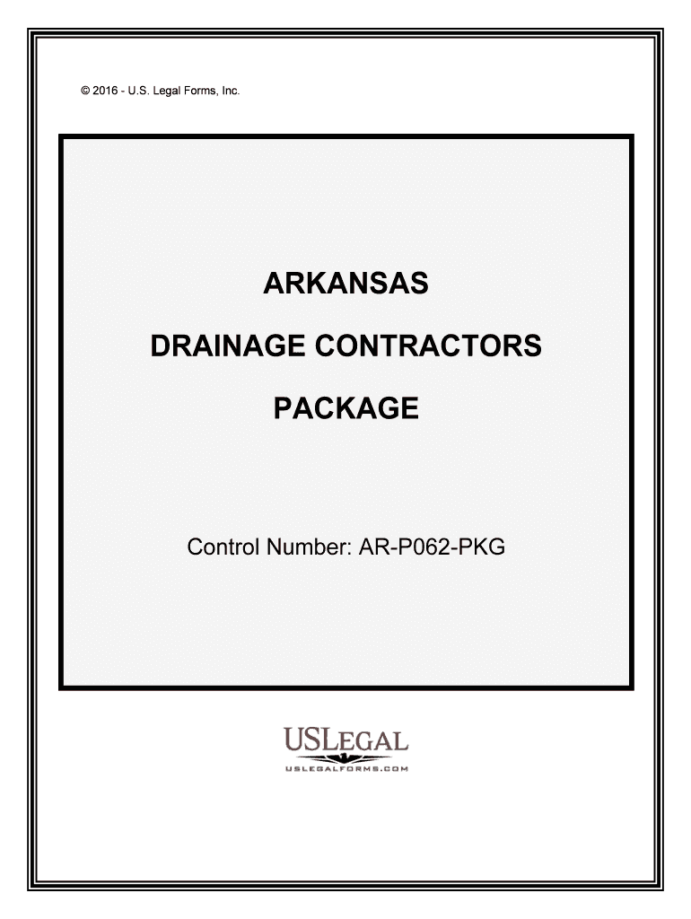 Control Number AR P062 PKG  Form