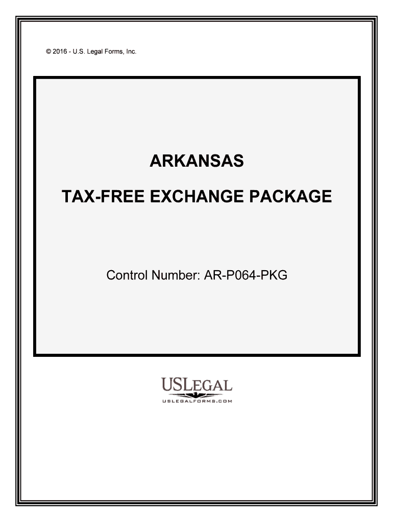 Control Number AR P064 PKG  Form