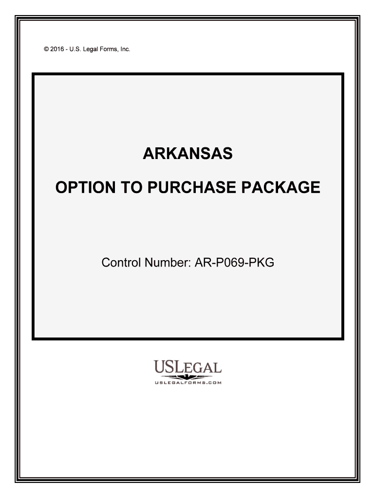 Control Number AR P069 PKG  Form