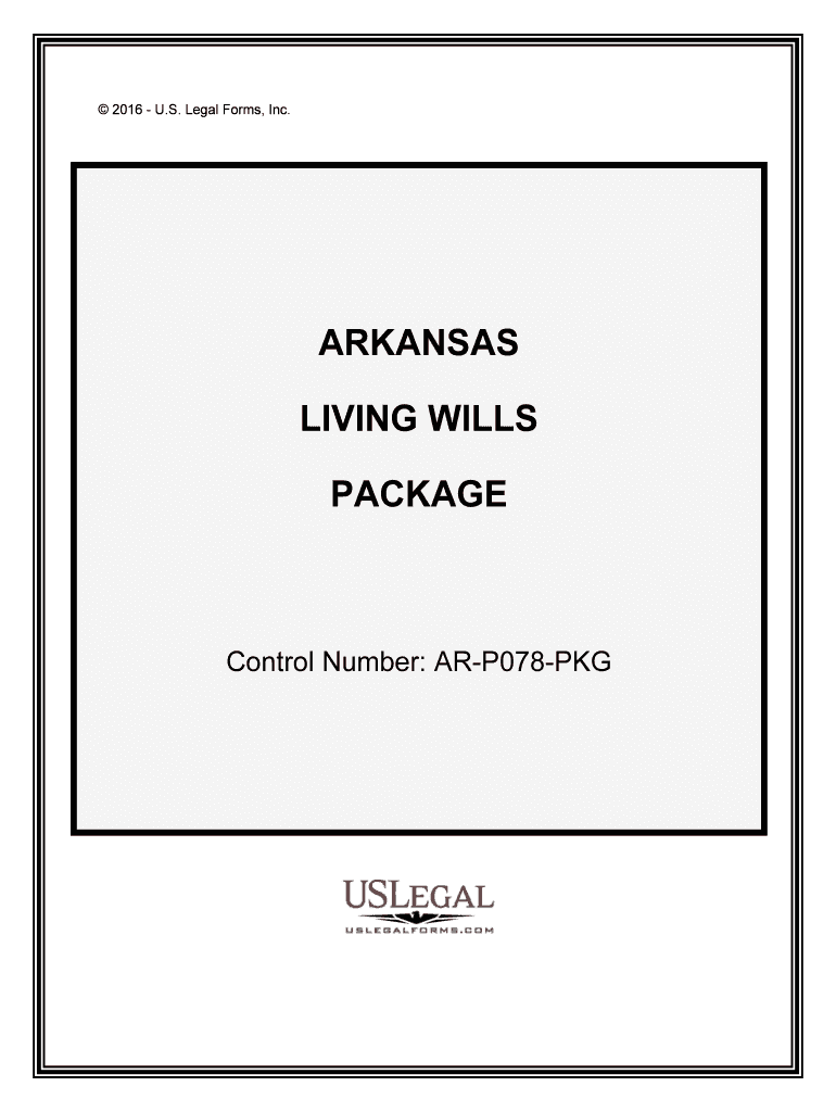 Living Will Form Packet Arkansas Legal Services