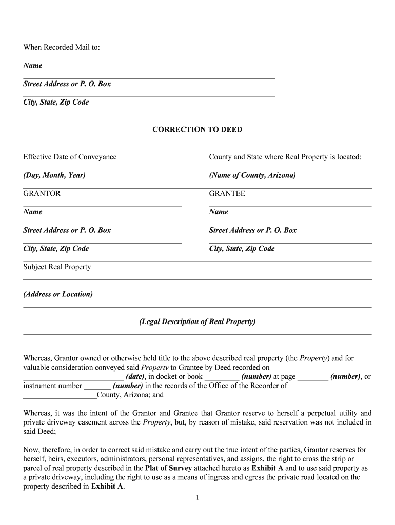 Deed of Dedication Middlesex County  Form