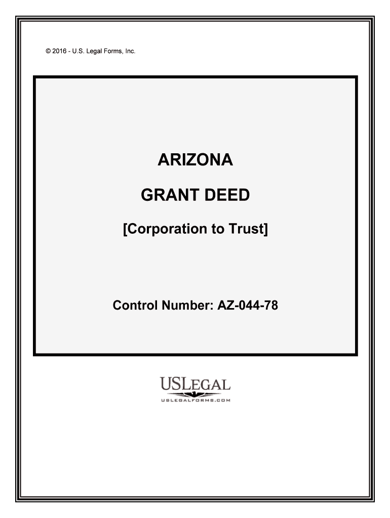 Control Number AZ 044 78  Form