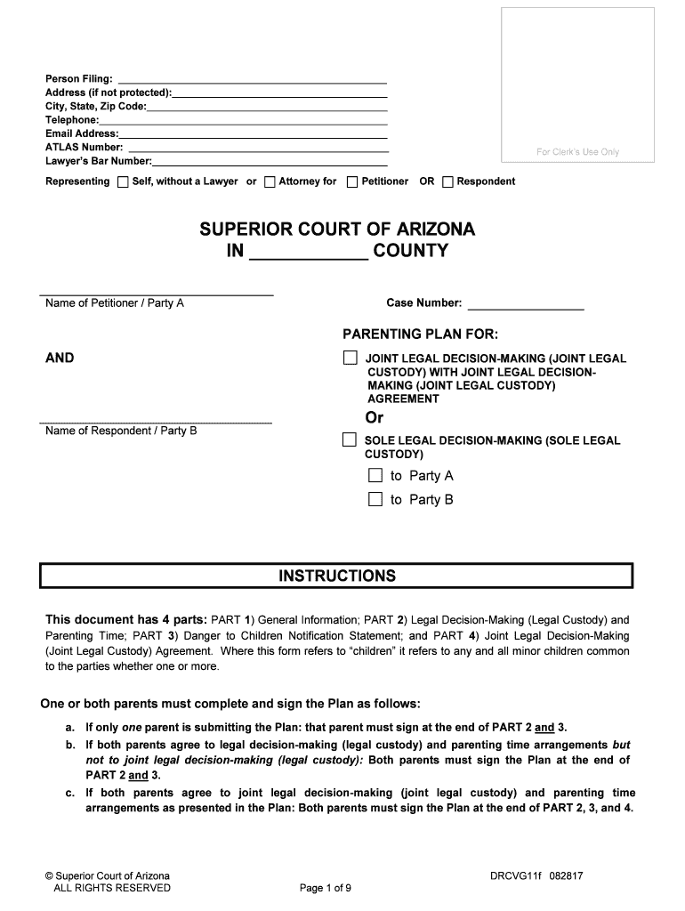 JOINT LEGAL DECISION MAKING JOINT LEGAL  Form