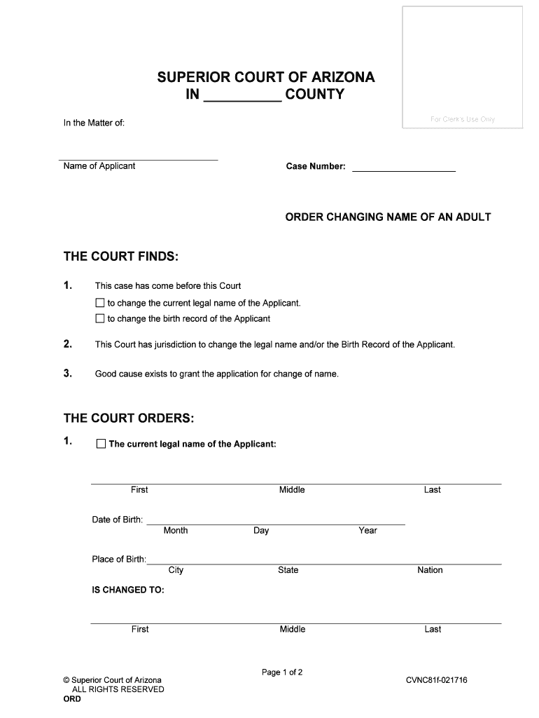 NAME CHANGE for a FAMILY 1 to Request a Name Change  Form