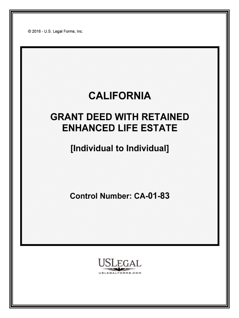 GRANT DEED with RETAINED  Form