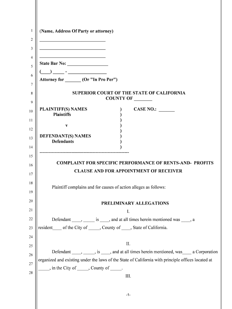 Original My State Bar Profile State of California  Form