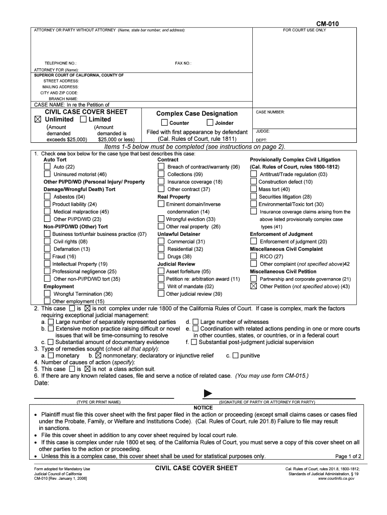 California Name Change California Name Change  Form