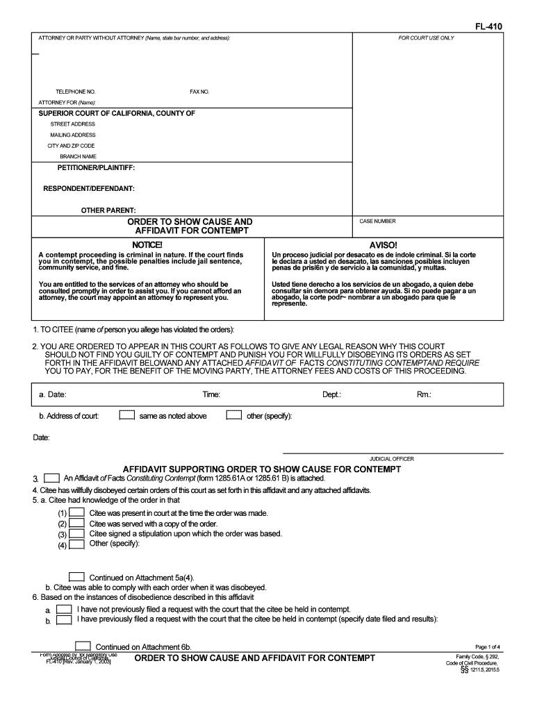 HomeSuperior Court of California County of Placer  Form