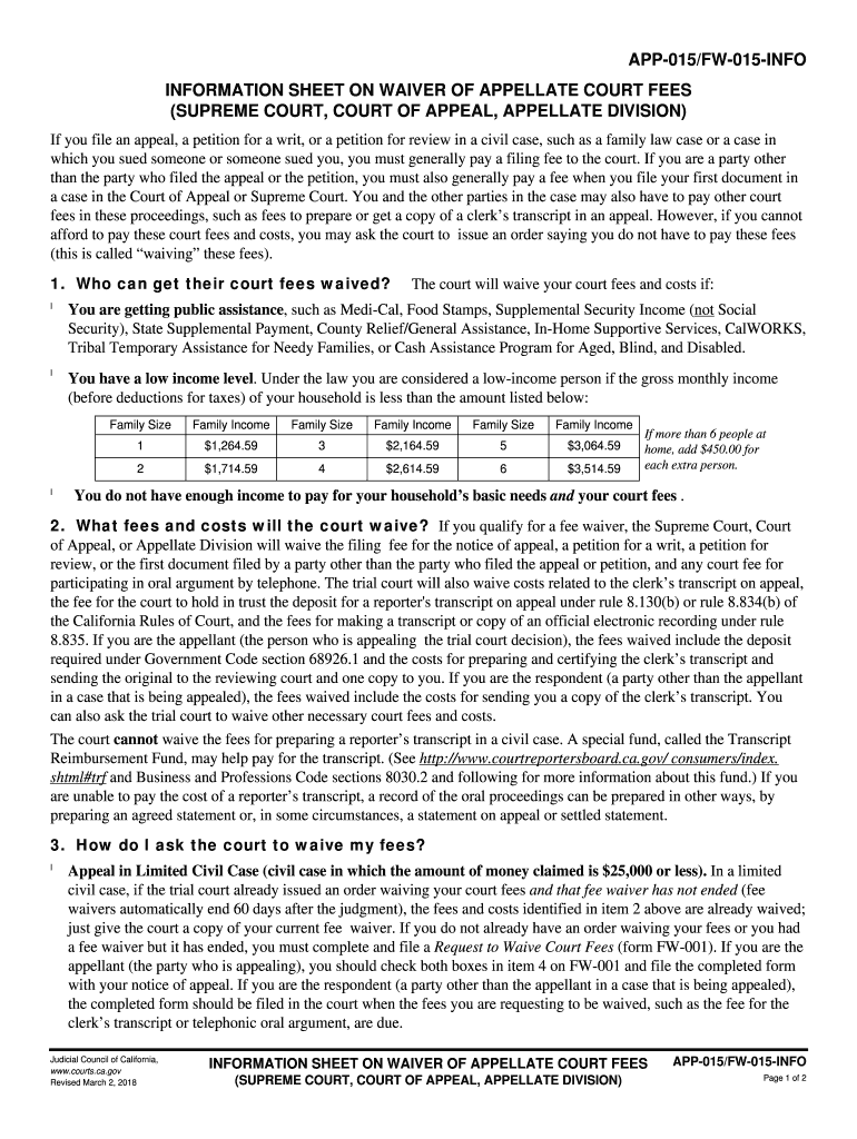 Which You Sued Someone or Someone Sued You, You Must Generally Pay a Filing Fee to the Court  Form