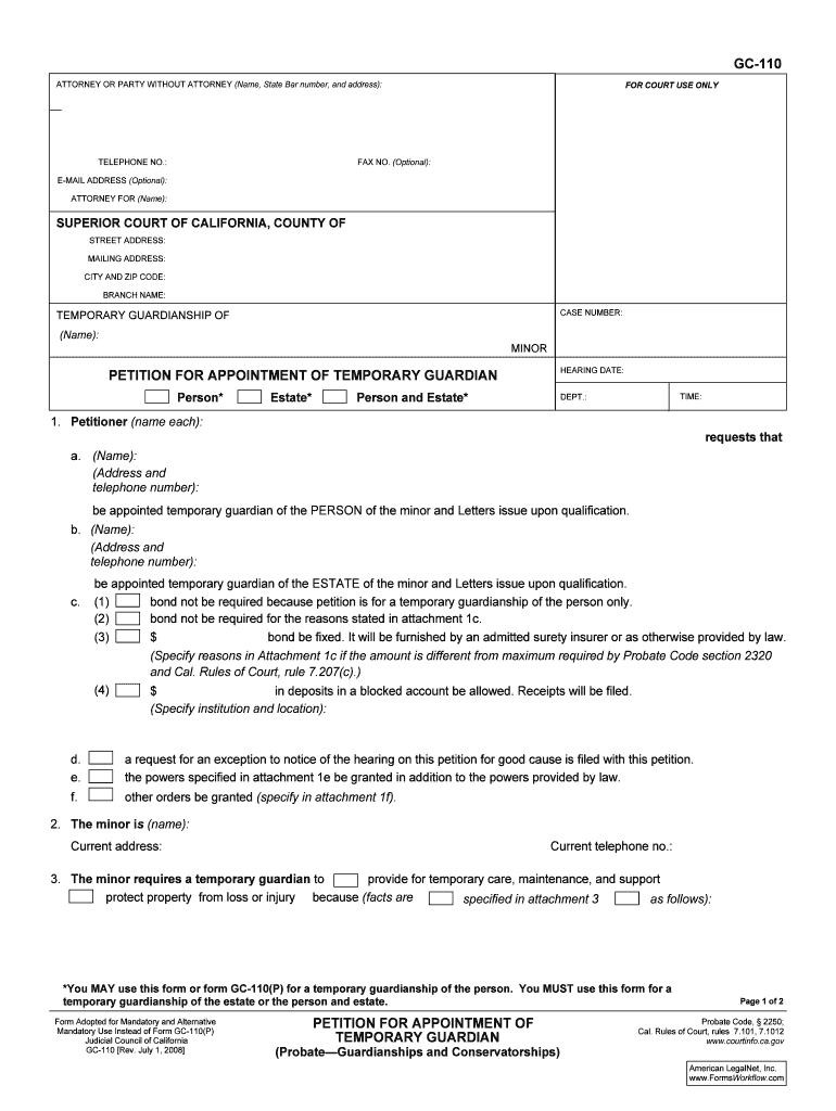 Telephone Number  Form