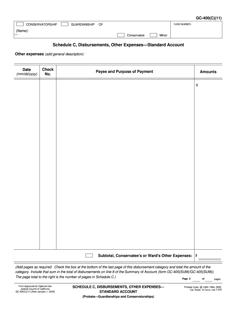 Other Expenses Add General Description  Form