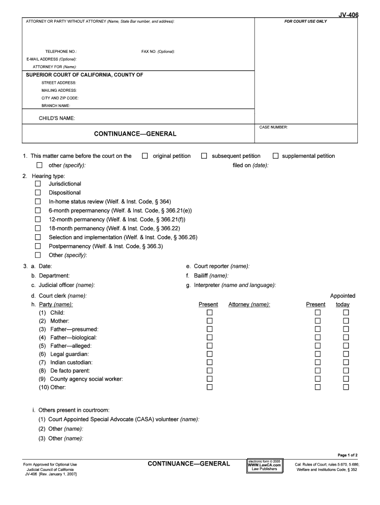 Subsequent Petition  Form