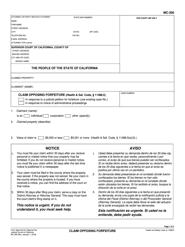 CLAIMANT NAME  Form