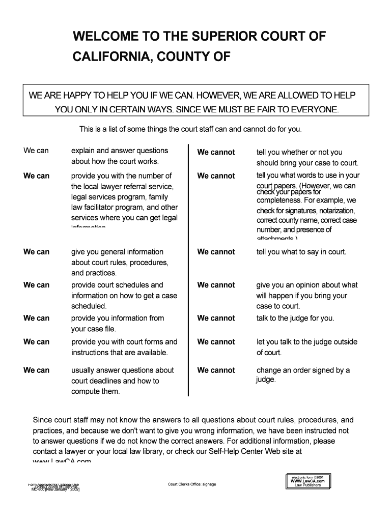 ADASuperior Court of California County of San Francisco  Form