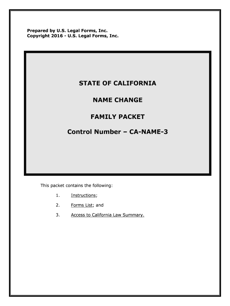 Fill and Sign the Forms Self Help Name Change California Divorce Legal 