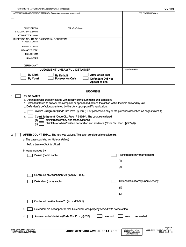 WG 011 Order Determining Claim of Exemption  Form
