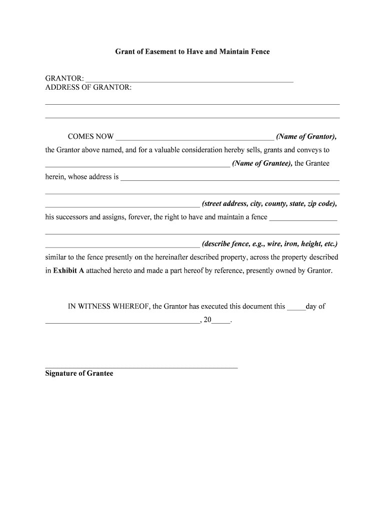 Deed Restriction Transition Area and Adjacent Wetlands  Form