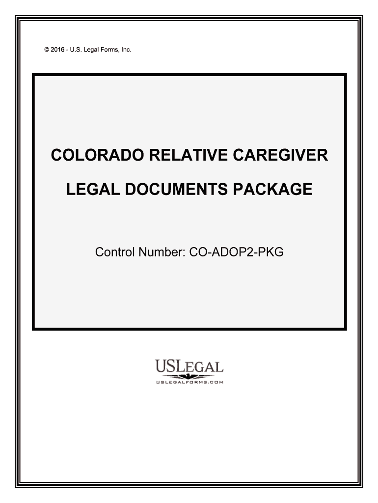 COLORADO RELATIVE CAREGIVER  Form