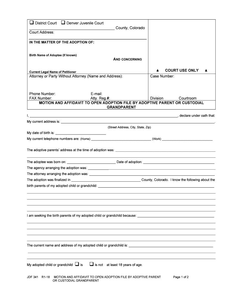 The INTERSTATE COMPACT on the PLACEMENT of  Form