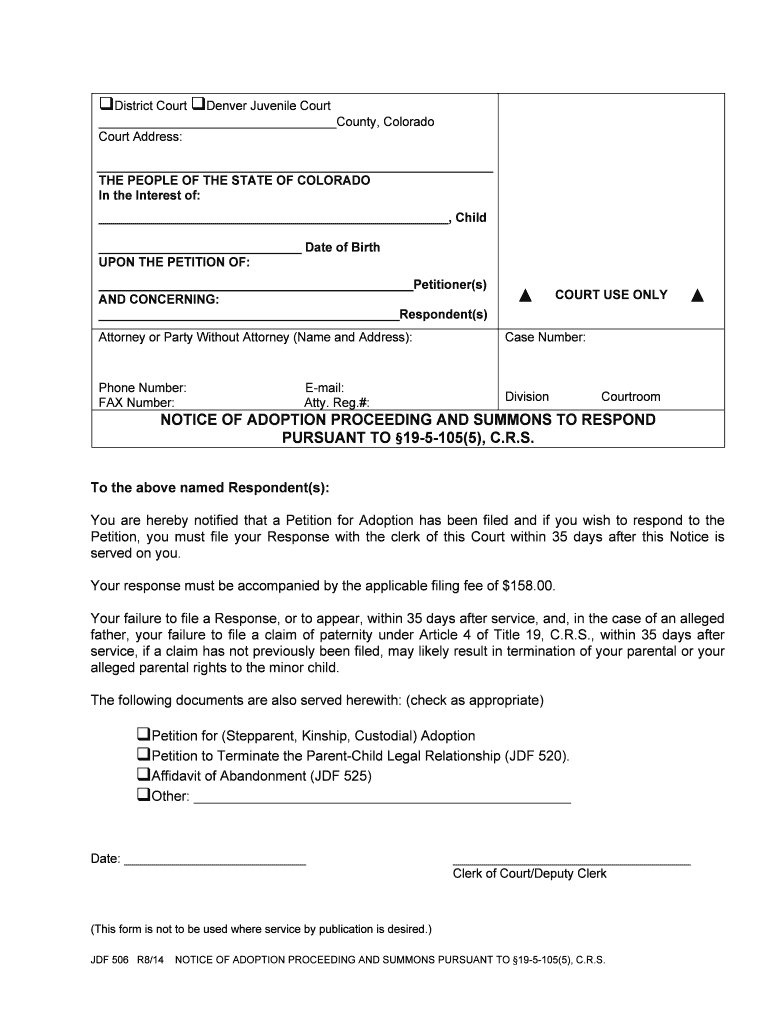 Colorado Supreme Court Decisions Colorado Case  Form