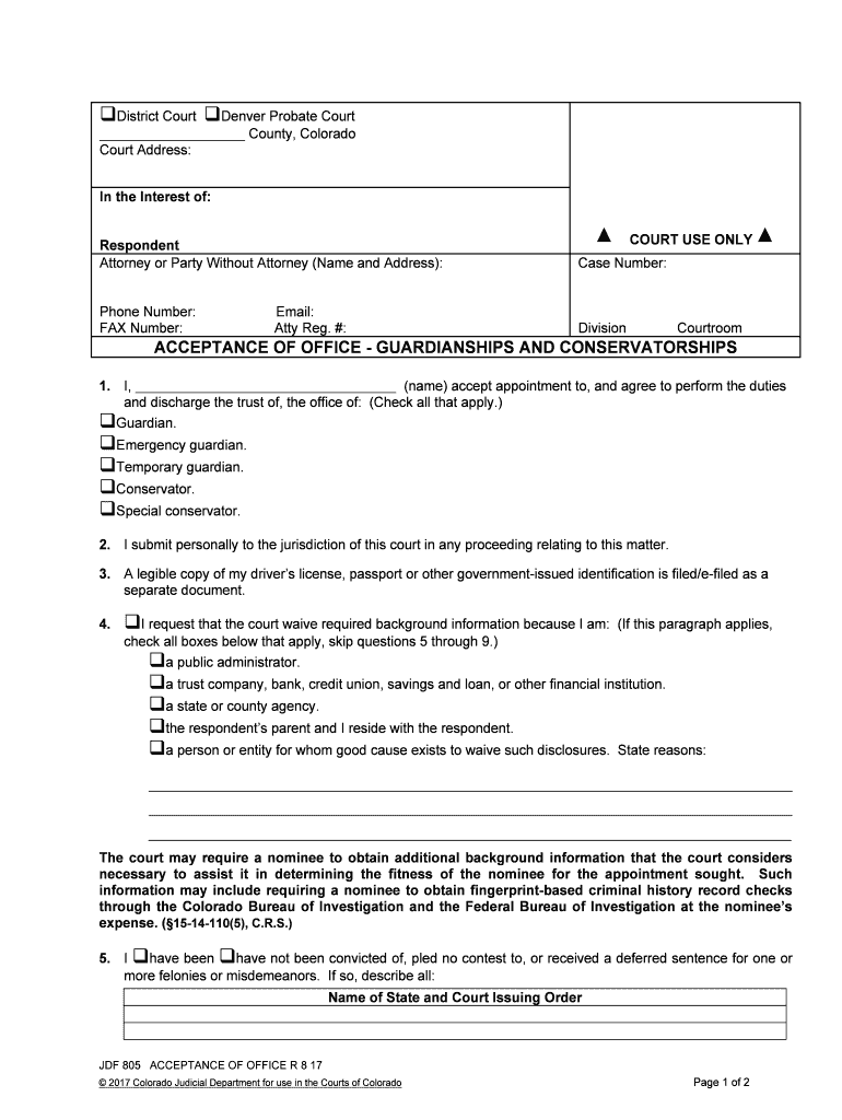 Fillable Online the Following Proceedings Concerns the  Form