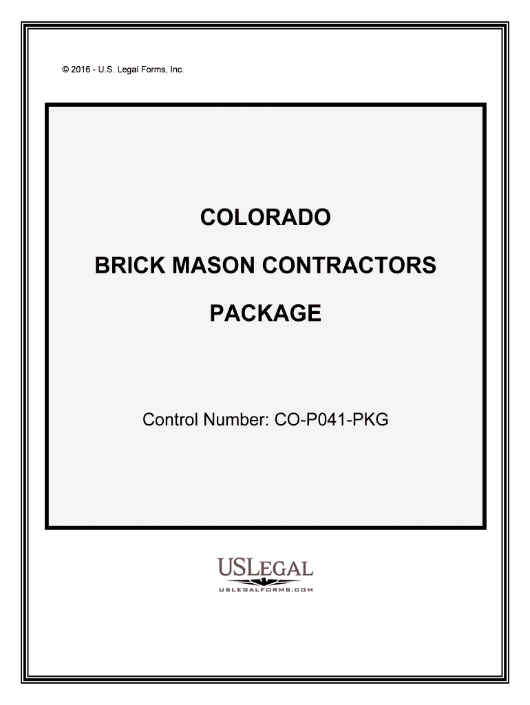 Find a Mason Contractor in Colorado Mason Contractors  Form